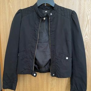 H&M Black bomber jacket